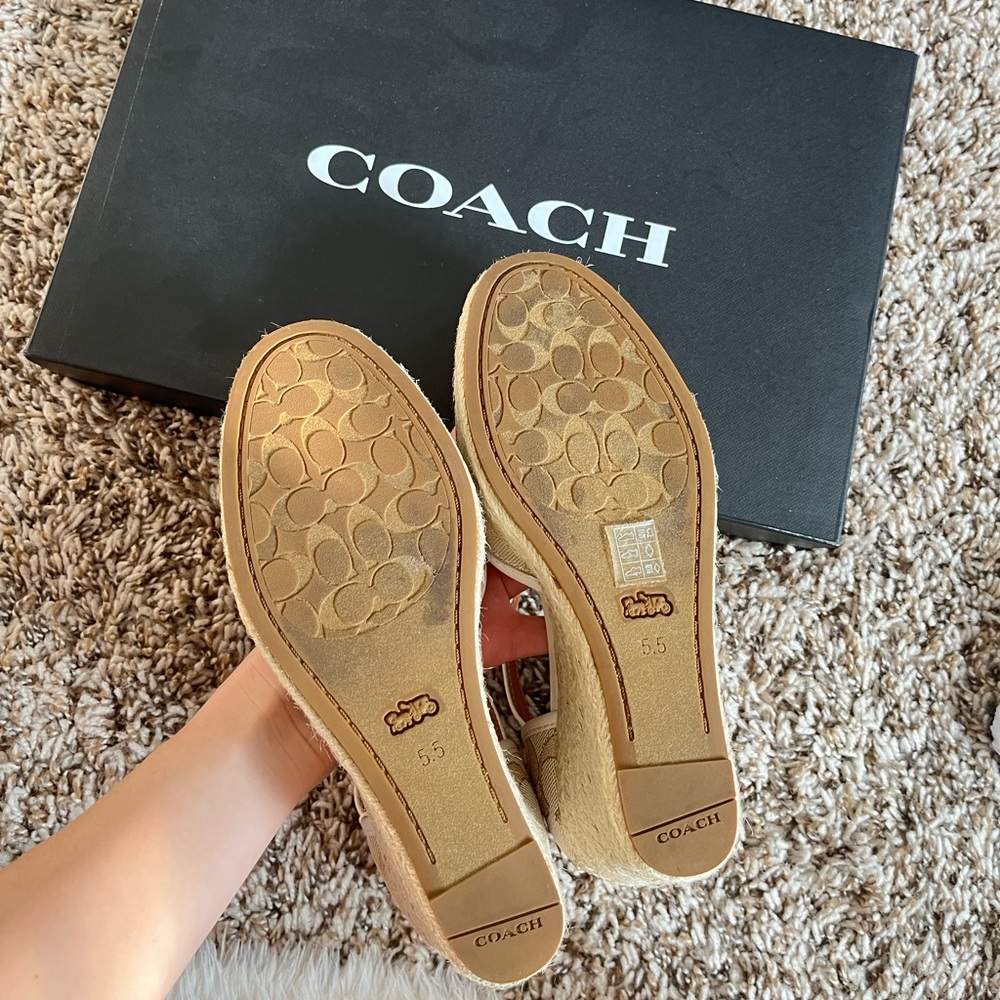 Coach Espadrille In Signature Jacquard - Picture 5 of 5